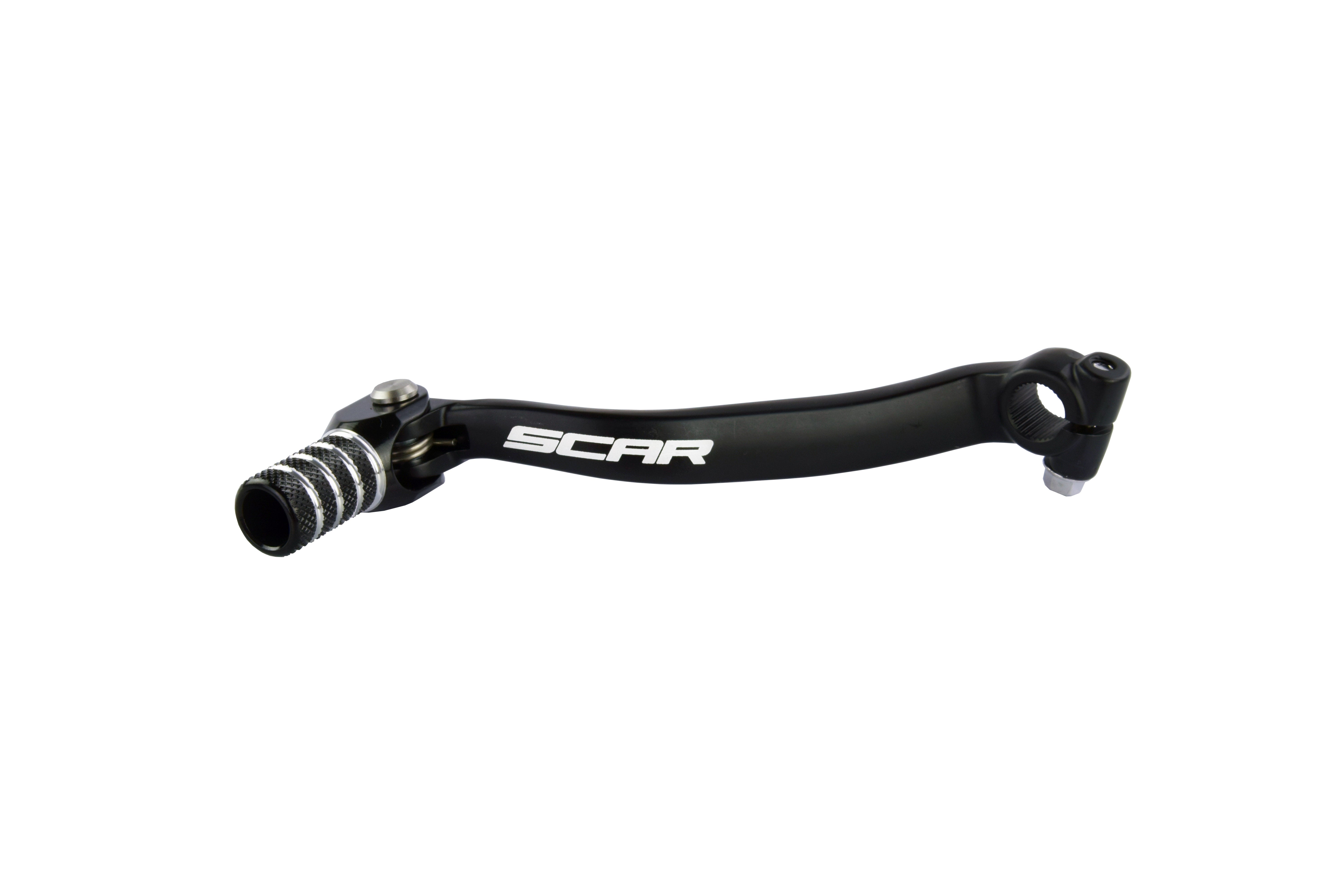 Scar Racing Gear Shift Lever Black Tip 09-26 Kawasaki KX 250 F X Scar GSL211