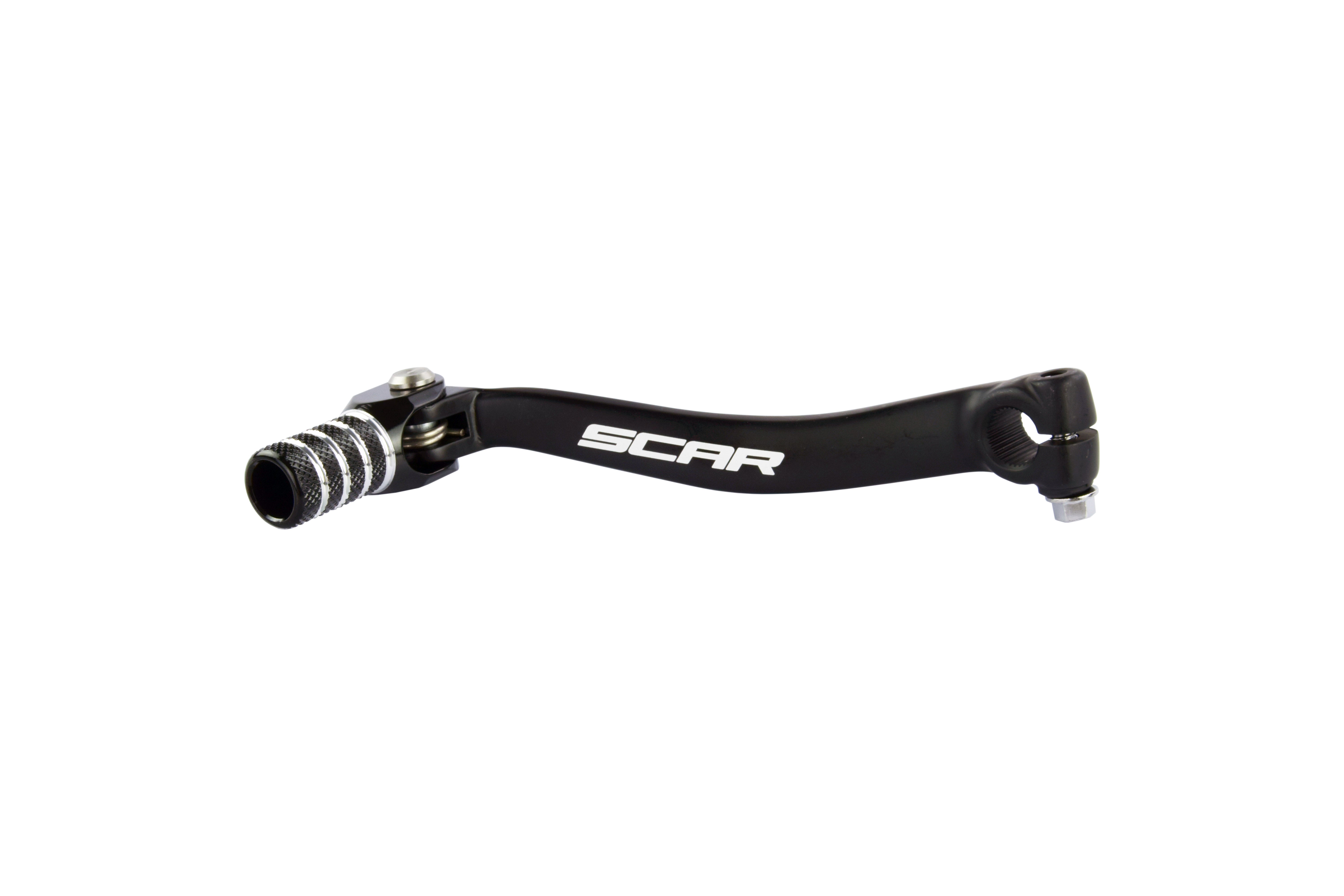 Scar Racing Gear Shift Lever Black 09-15 Kawasaki KX F 450 Tip Scar GSL212