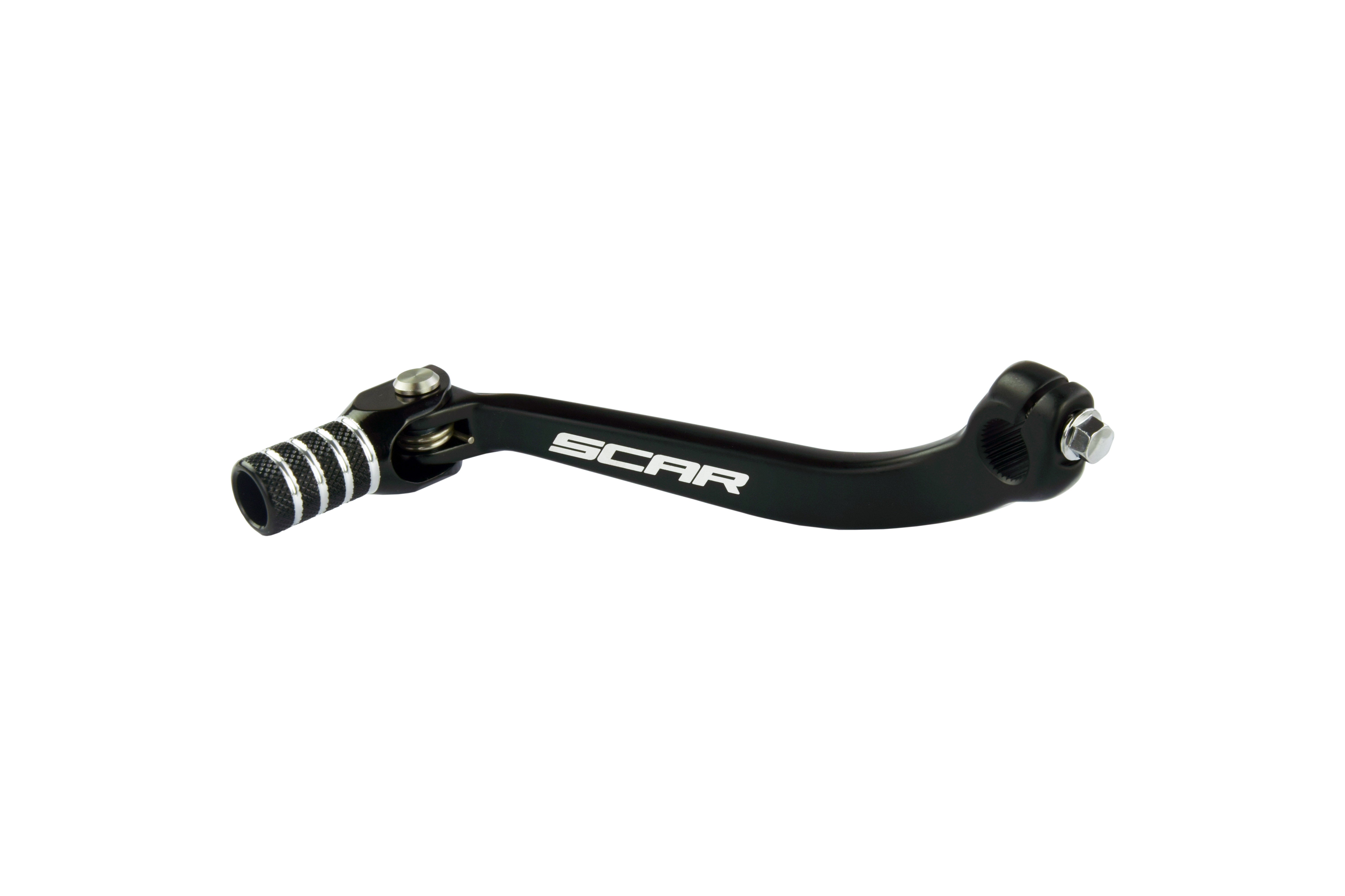 Scar Racing Gear Shift Lever Black Tip 08-26 Suzuki RM-Z 250 Scar GSL307