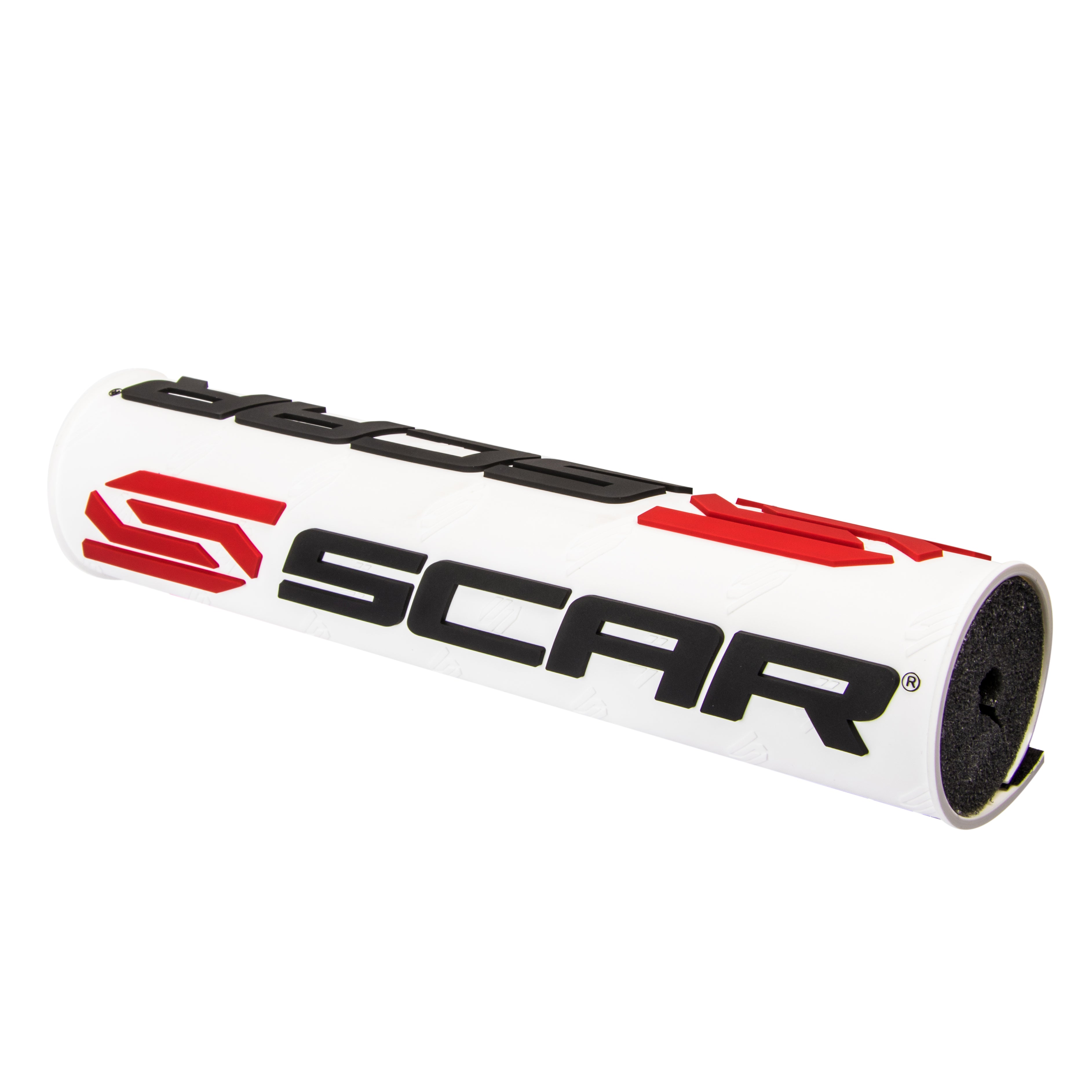 Scar Racing Handlebar Pad White Regular S2 250mm Scar Msxw