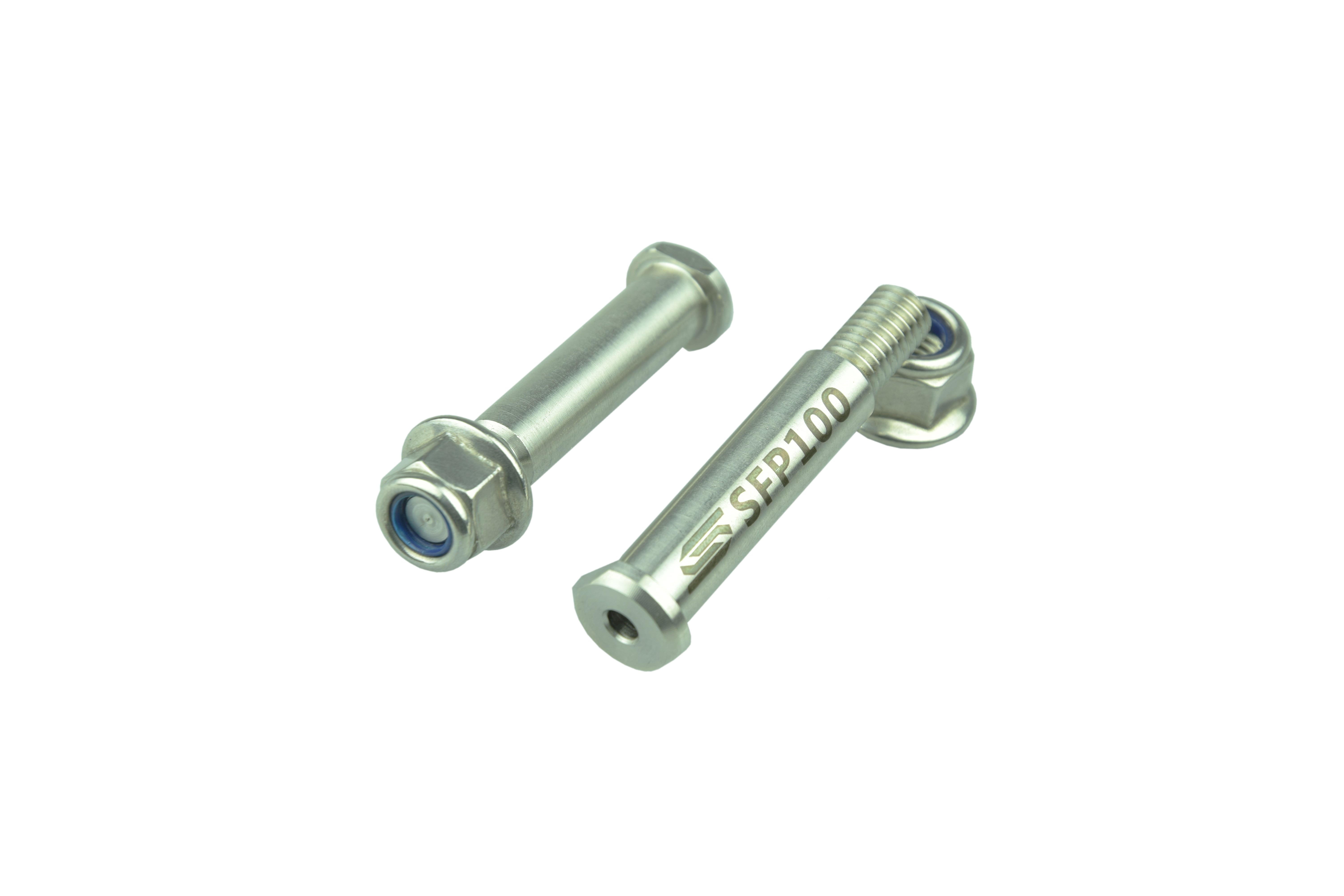 Scar Racing Footpeg Pins 97-26 Fantic Yamaha Xe Xx YZ WR 125 250 450 Stainless Steel Self Lock Nuts Scar SFP100