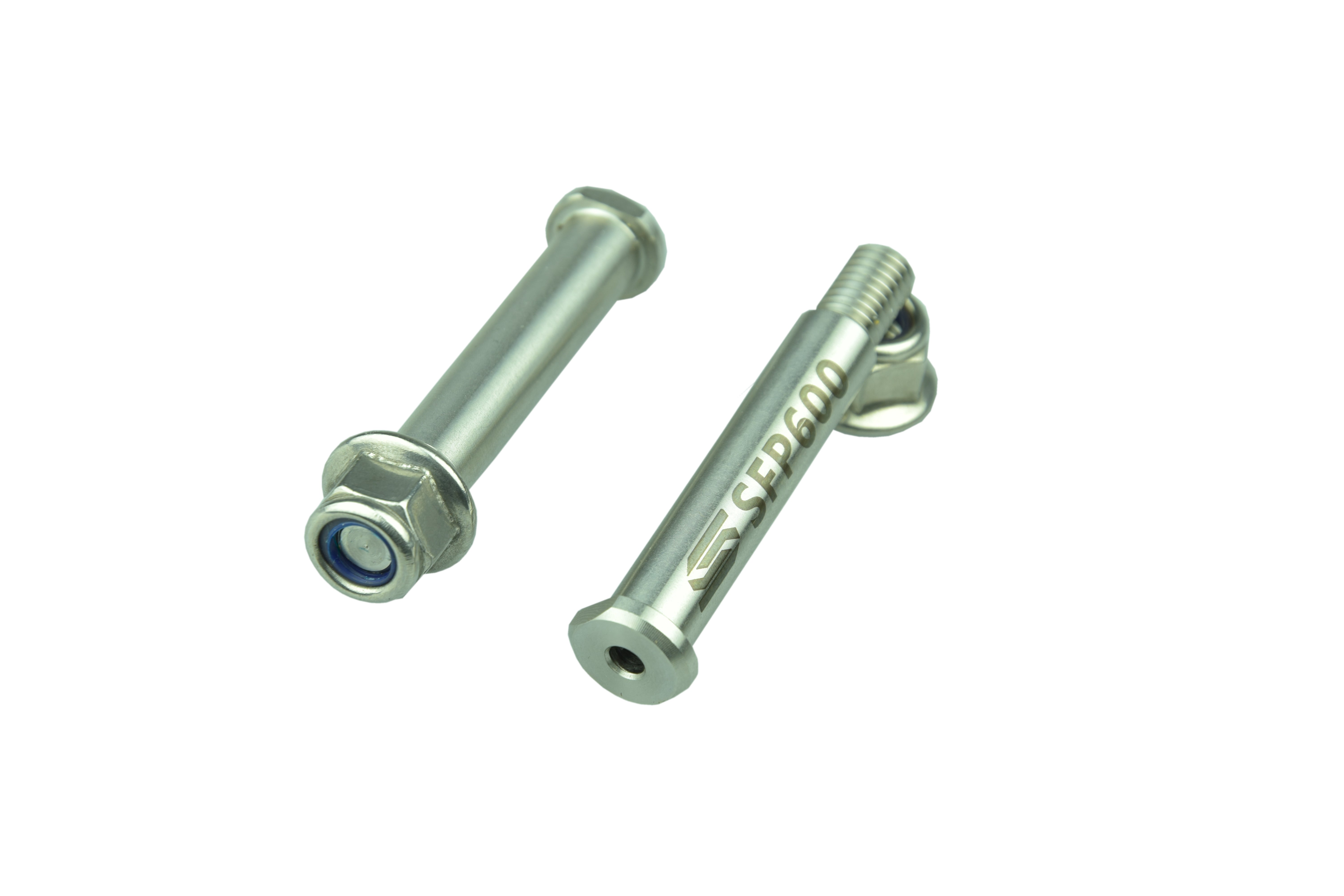 Scar Racing Footpeg Pins 08-26 Sherco Se Sef R 125 250 300 450 Stainless Steel Self Locking Nuts Scar SFP600