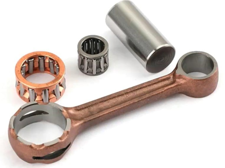 Dirt Racing Connecting Rod Kit Suzuki TS50 Automatic Rod Size 14 × 22 Mm, 80 Mm Centres