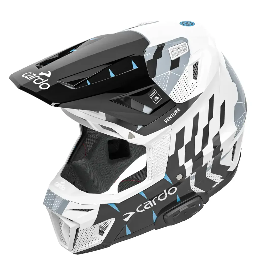 Cardo Venture Xs OFF-ROAD Helmet Integrated Dynamic Mesh Communication 40 Mm Jbl Ece 22.06
