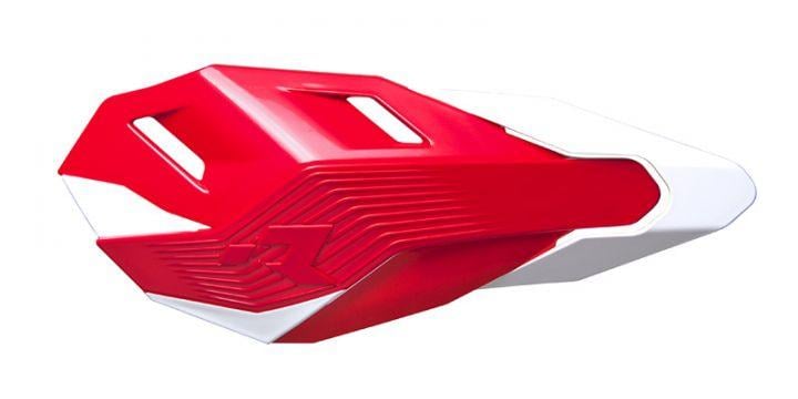 Rtech Plastics Hp3 Handguard KTM Style Red/white, Rtech R-hp3reprsbn0, MX/enduro, Husqvarna KTM Fitment