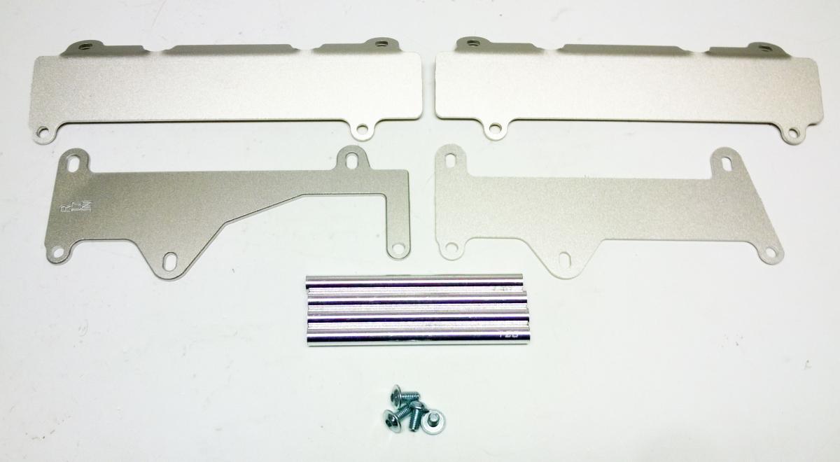 Rtech Plastics Radiator Brace Aluminum Yamaha, R-tech Paradyz0077