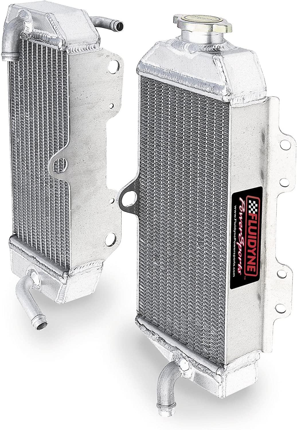 Fluidyne Radiators Radiator Suzuki RMZ250 10-12 Left, FPS11-11rmz250-l Fluidyne