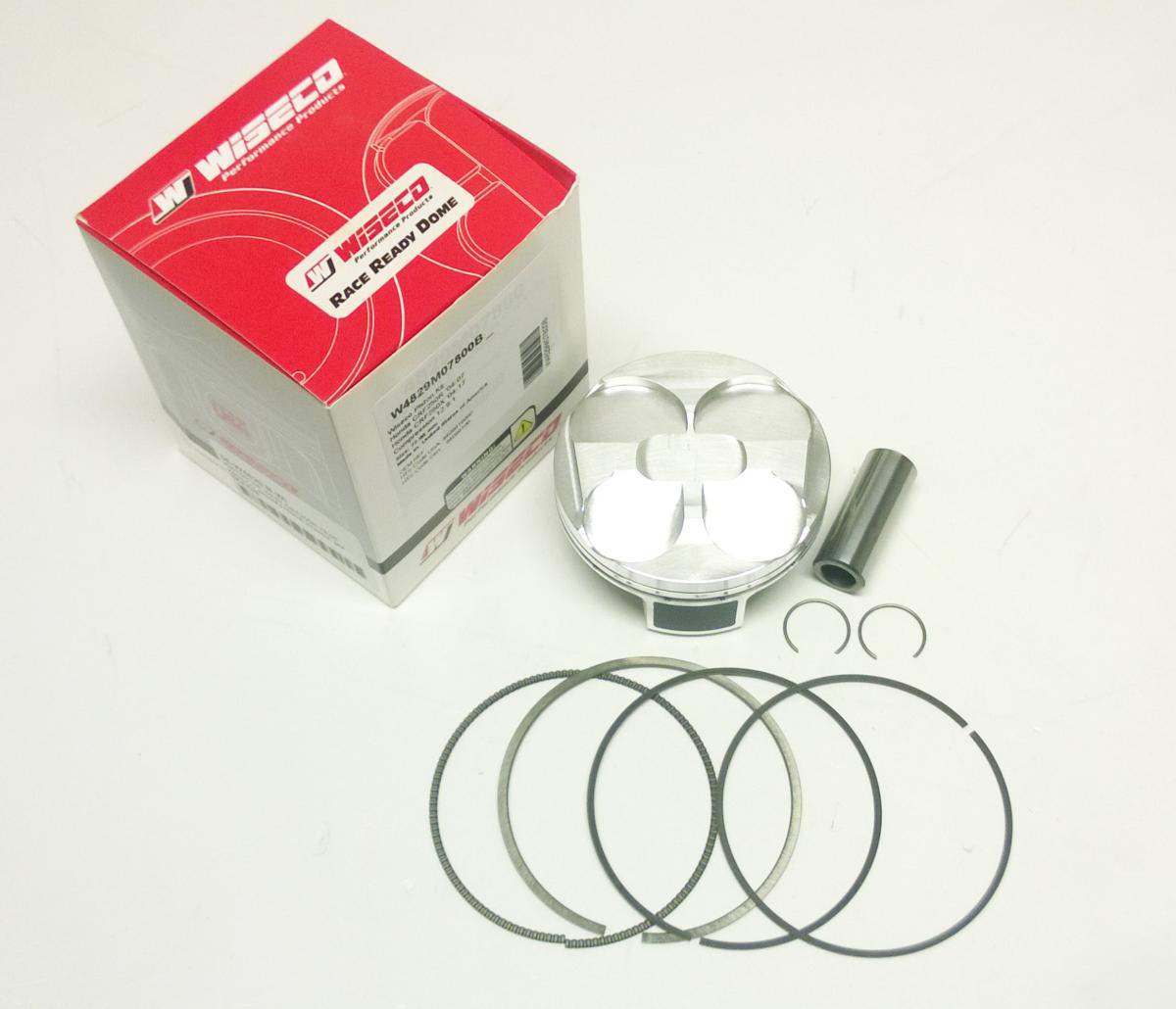 Wiseco Piston Kit 04-07 CRF250R 78.00, Wiseco 4829m07800c Honda MX