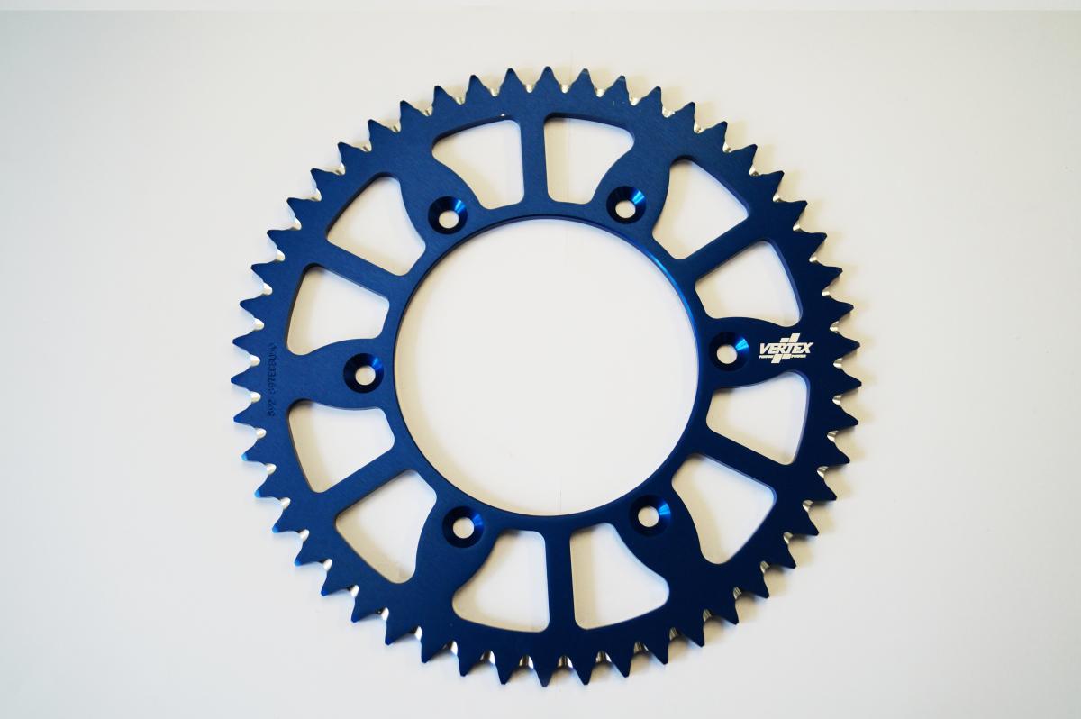 Vertex Rear Sprocket Vertex Alloy KTM, Vertex 892-897ecbu48, Blue, 7075t6 Alloy