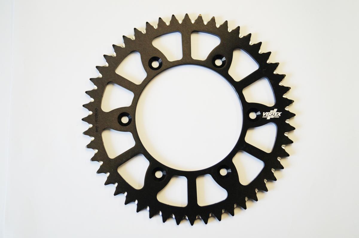 Vertex Rear Sprocket Vertex Alloy KTM, Vertex 892-897ecbk51, Black, 7075t6 Alloy