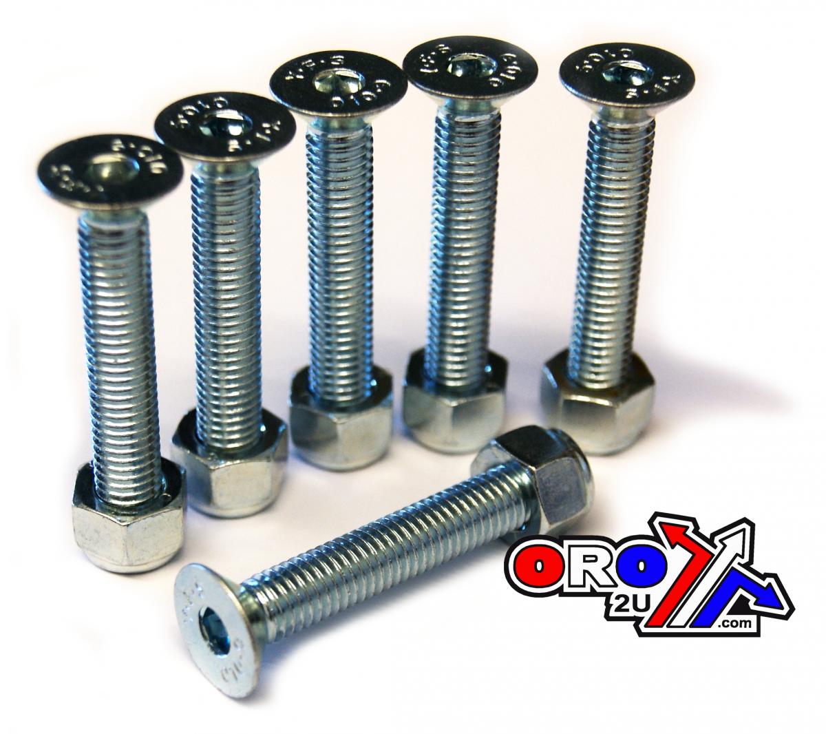 FIR Sprocket Bolt Set/6 8x45mm