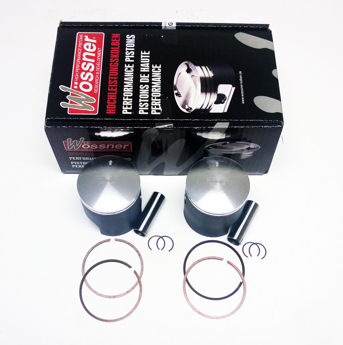 Wossner Piston Kit Set/2 Twin GT500, Wossner K8276d150-2 71.50mm