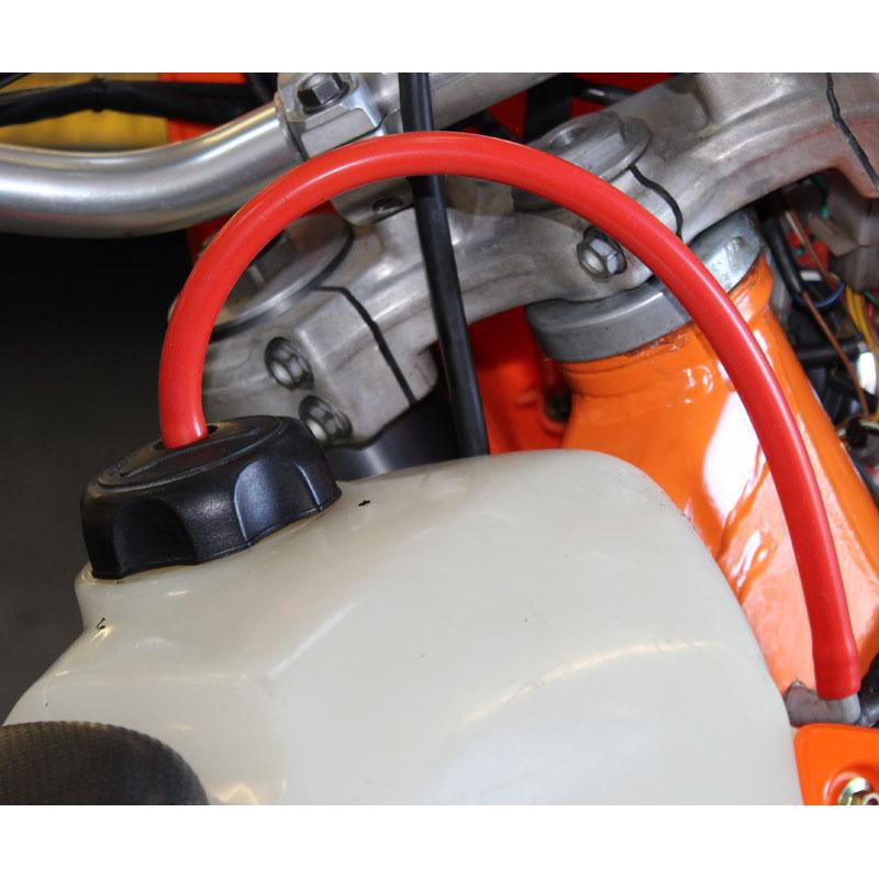 Samco Sport Vacuum Hose 3m X 3mm Red Over Flow Breather Samco Vt3b-2w-3l-rd