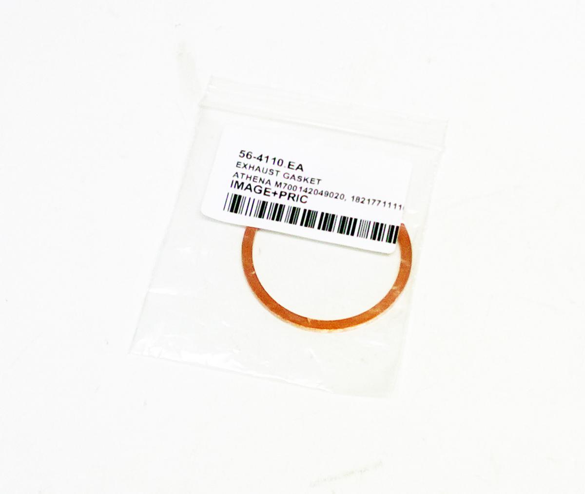 Athena Exhaust Gasket 42x49x2 Copper, Athena M700142049020 Husqvarna 450/511