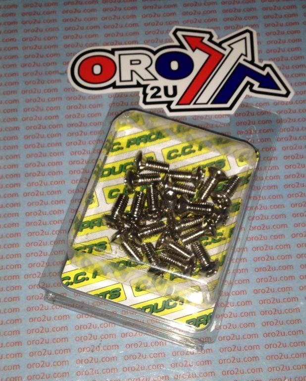 C.C. PRODUCTS BOLT DISC TORX M6 x 13mm CSK 1083-10