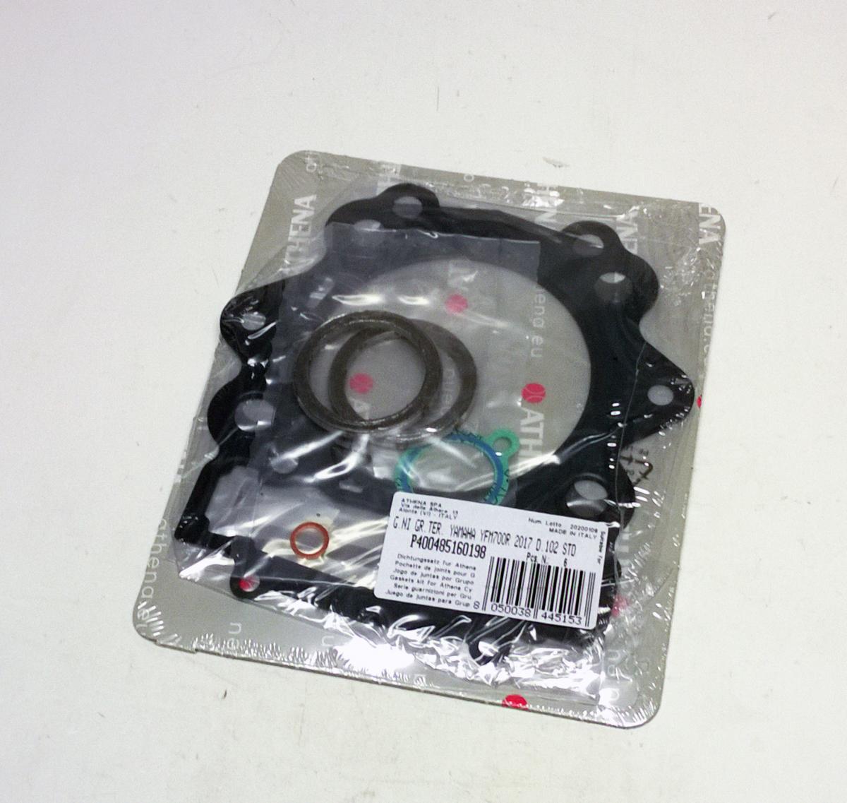 Athena Top End Gasket Set 102mm Yamaha Yfm 700 06-20, Athena P400485160198 Std Bore