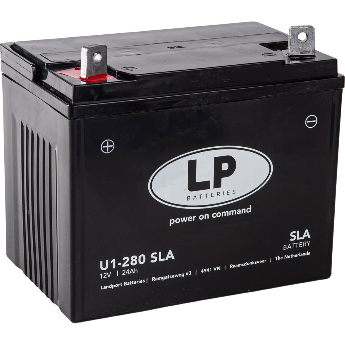 Landport Batteries Battery U1-280 Sla Sealed, 12v 24ah. Lb U1-280 Sla