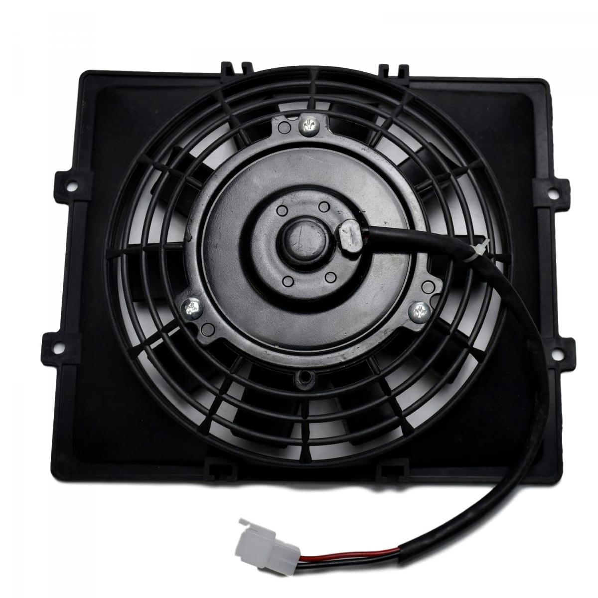 All Balls Racing Cooling Fan Assy Universal 245mm, 12v Fan Assembly, TM583