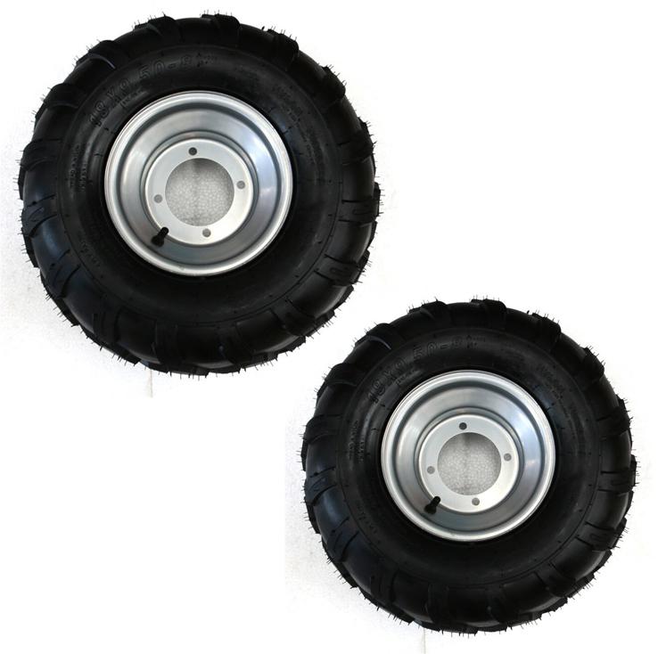 FIR Rear Wheel Kit 4/110 18x9.5-8, Go Kart Buggy ATV Universal to Fit 42-2182