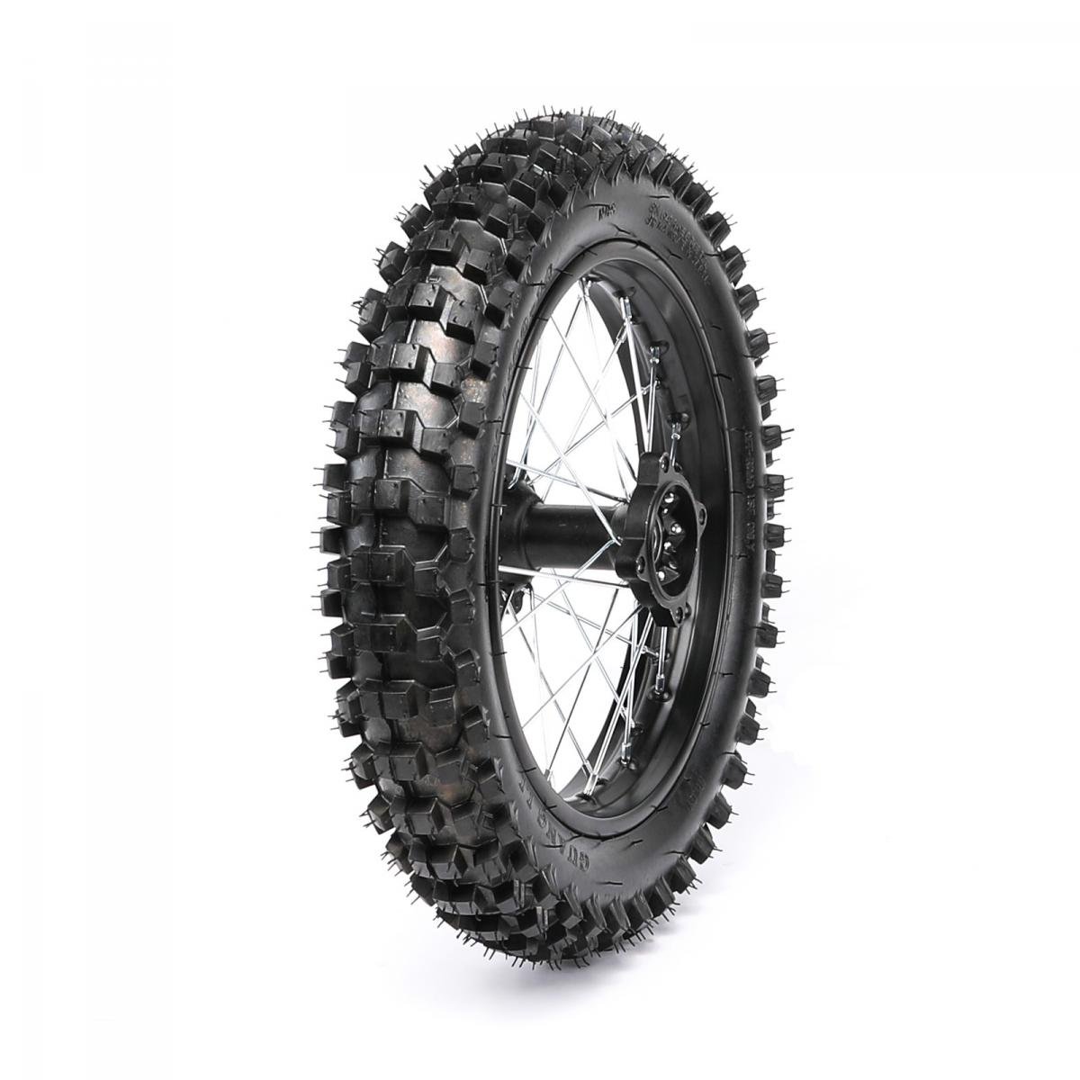 FIR Rear Wheel 14 Pit Bike 15mm Axle, 14-90/100