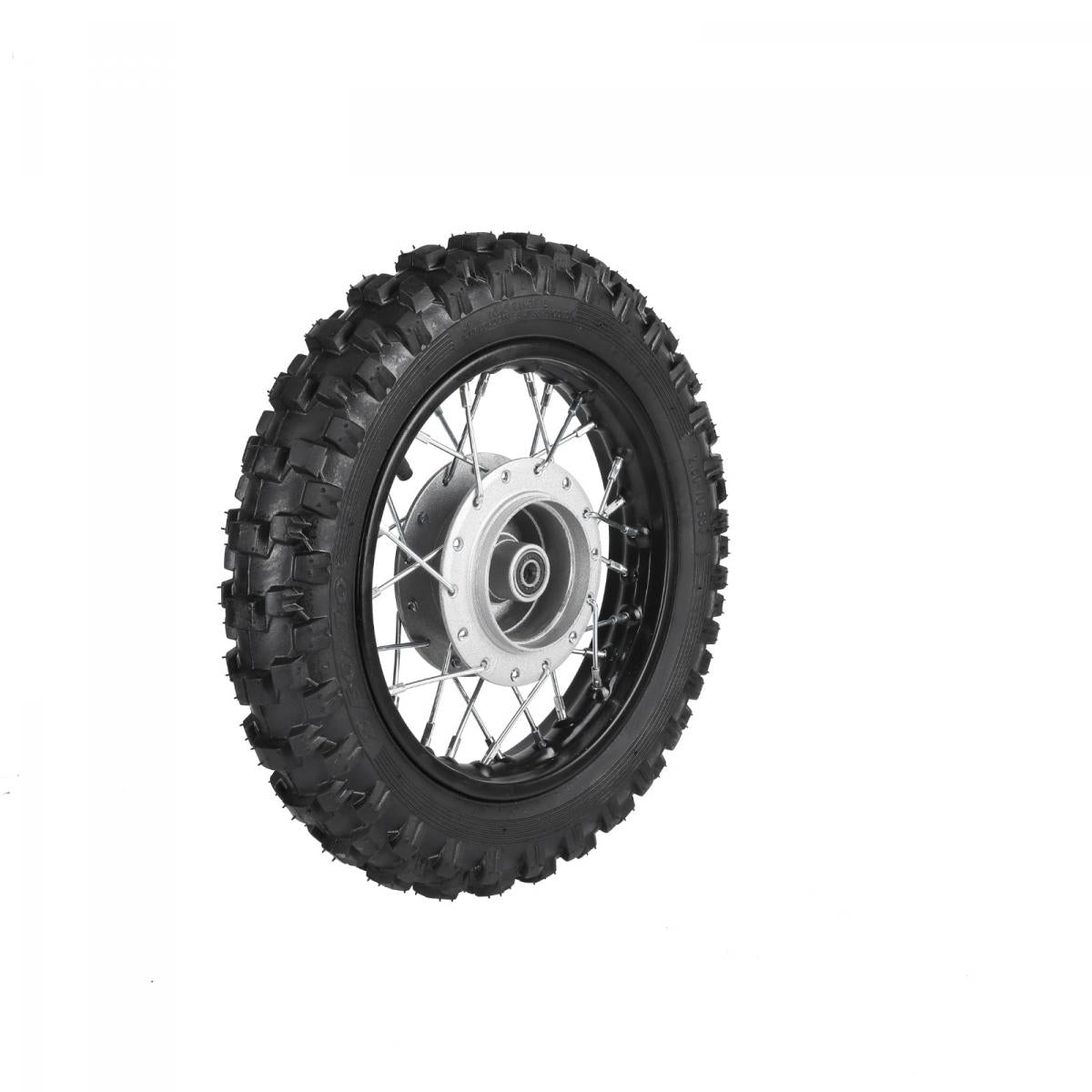 FIR Front Wheel 10 Pit Bike 12mm Axle, 10-2.50, Drum Brake