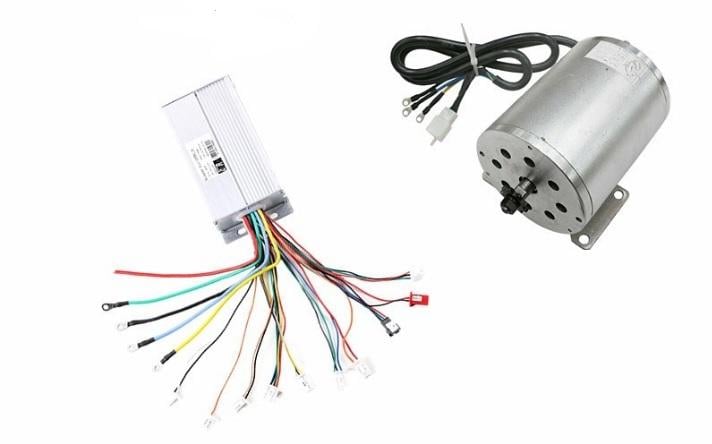 Dirt Racing 1800w/2.5hp 48v 32a Electric Motor Kit Universal Buggy Bike Quad Moto Diy