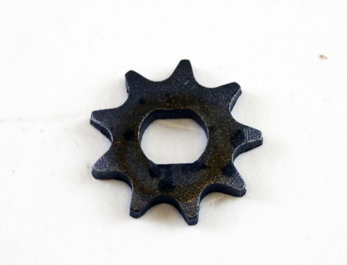 FIR 9t Sprocket for 1800w 48v Electric Motor, to Fit 44-8800 Motor Kit, T8f Chain