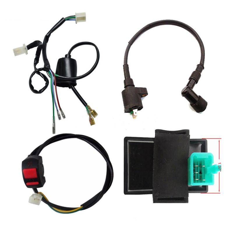 Lifan Wiring Loom Lifan Engine 125-150, Cdi, Coil, Kill Switch, Loom, for Kick Start Models