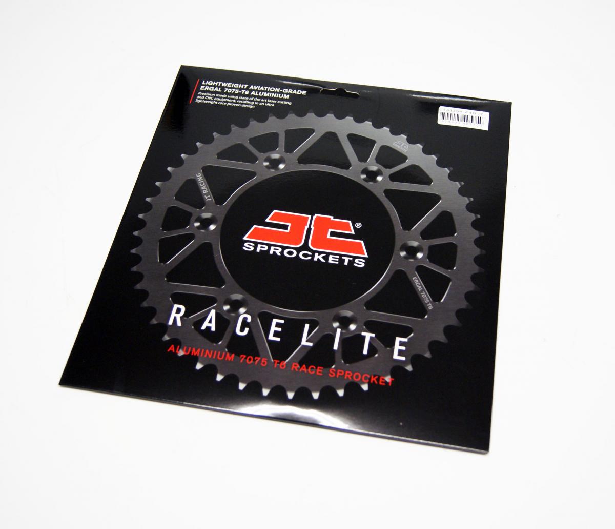 JT Rear Sprocket Alloy Jta1308.44blk, Chain Conversion 520 Jt Racelite, Honda Road Jtr1308