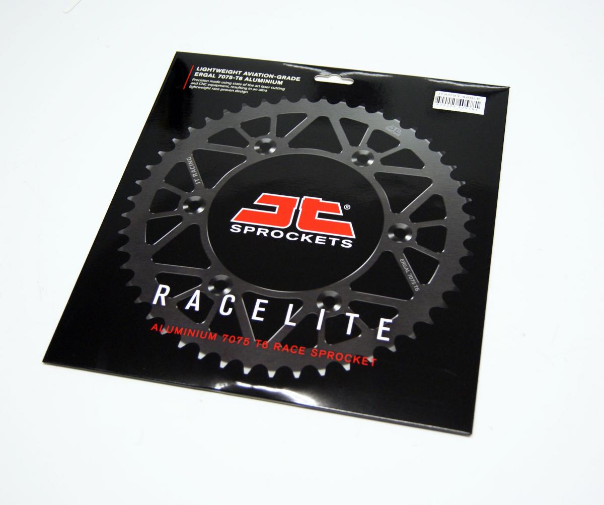 JT Rear Sprocket Alloy Jta1793.44blk, Jt Racelite 7075 T6, Chain Conversion 520
