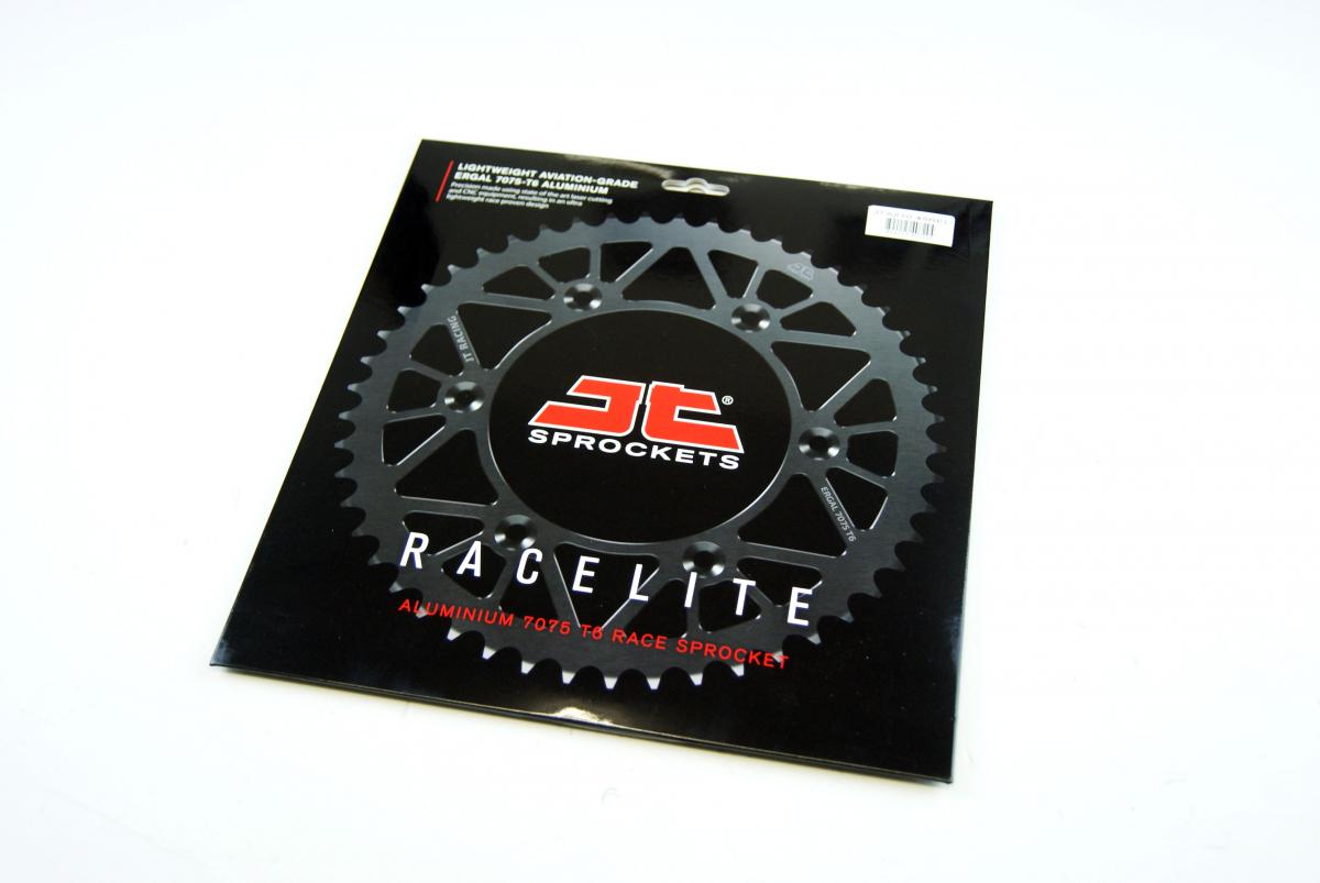 JT Rear Sprocket Jt Racerlite Red, Jt JTA210.45red 7075-t6 Aluminium