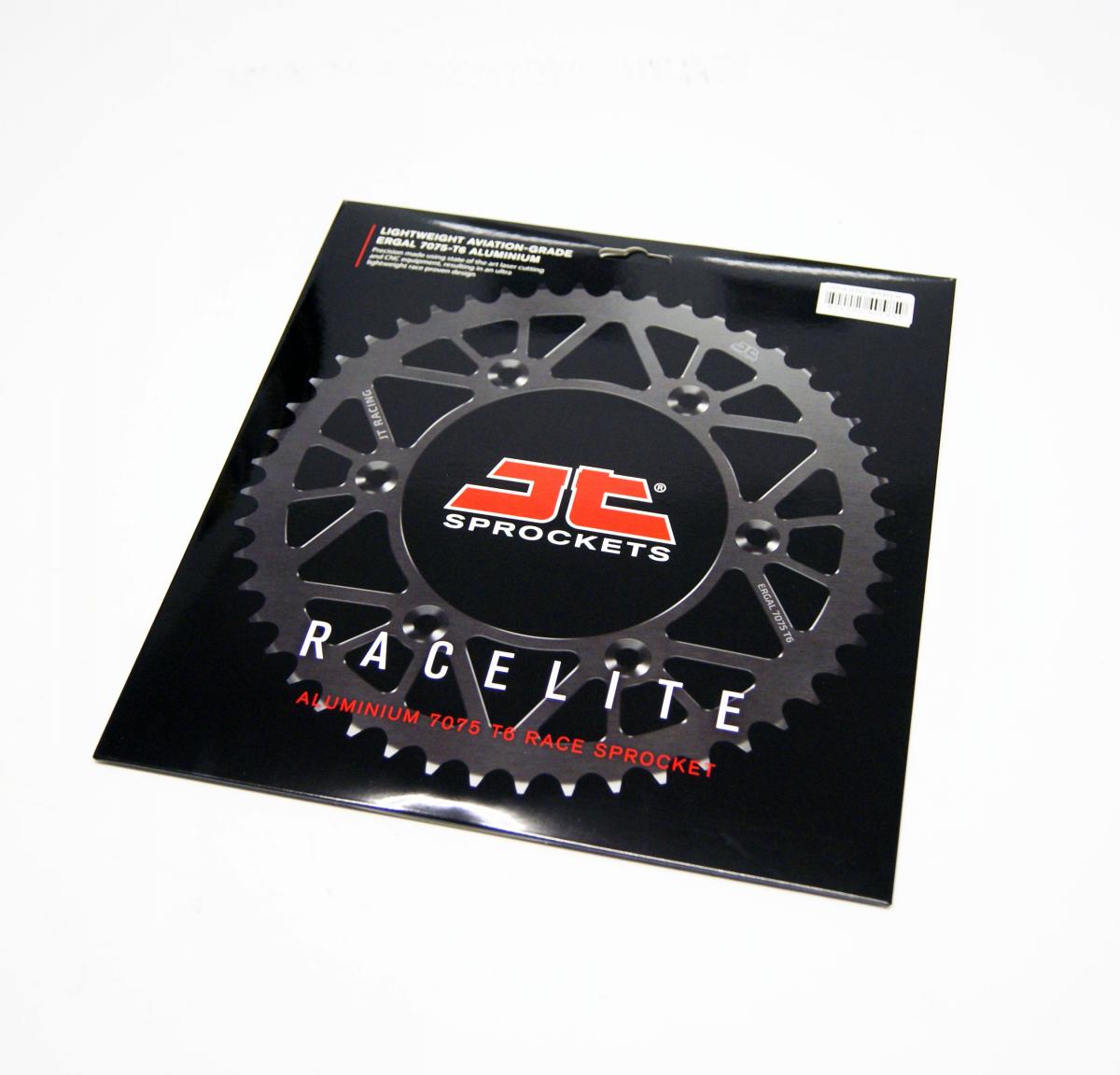JT Rear Sprocket Jt Racerlite Black, Jt JTA210.45blk 7075-t6 Aluminium