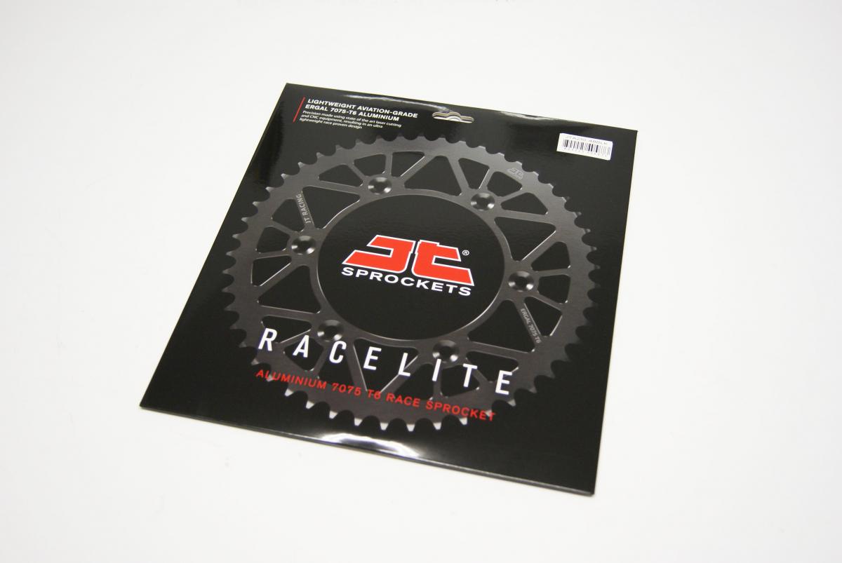 JT Rear Sprocket Jt Racerlite Black, Jt JTA210.48blk 7075-t6 Aluminium