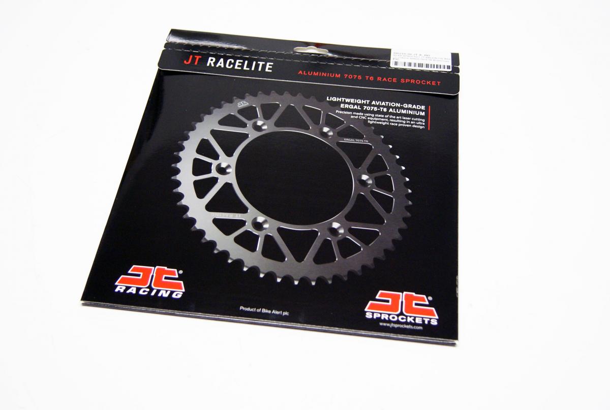 JT Rear Sprocket Jt Racerlite Red, Jt JTA210.50red 7075-t6 Aluminium