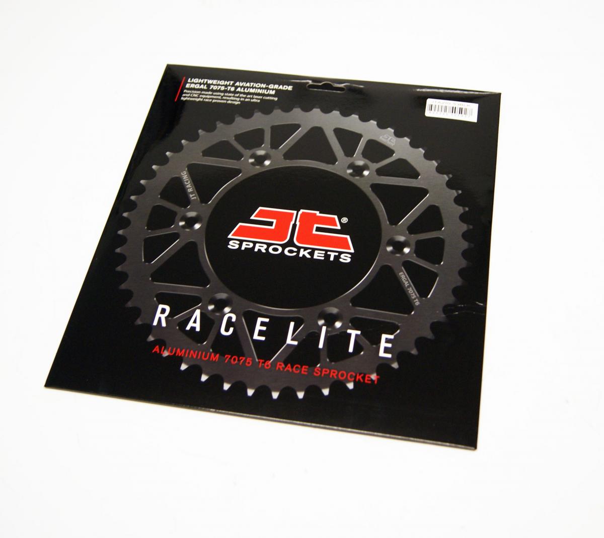 JT Rear Sprocket Jt Racerlite Black, Jt JTA210.53blk 7075-t6 Aluminium
