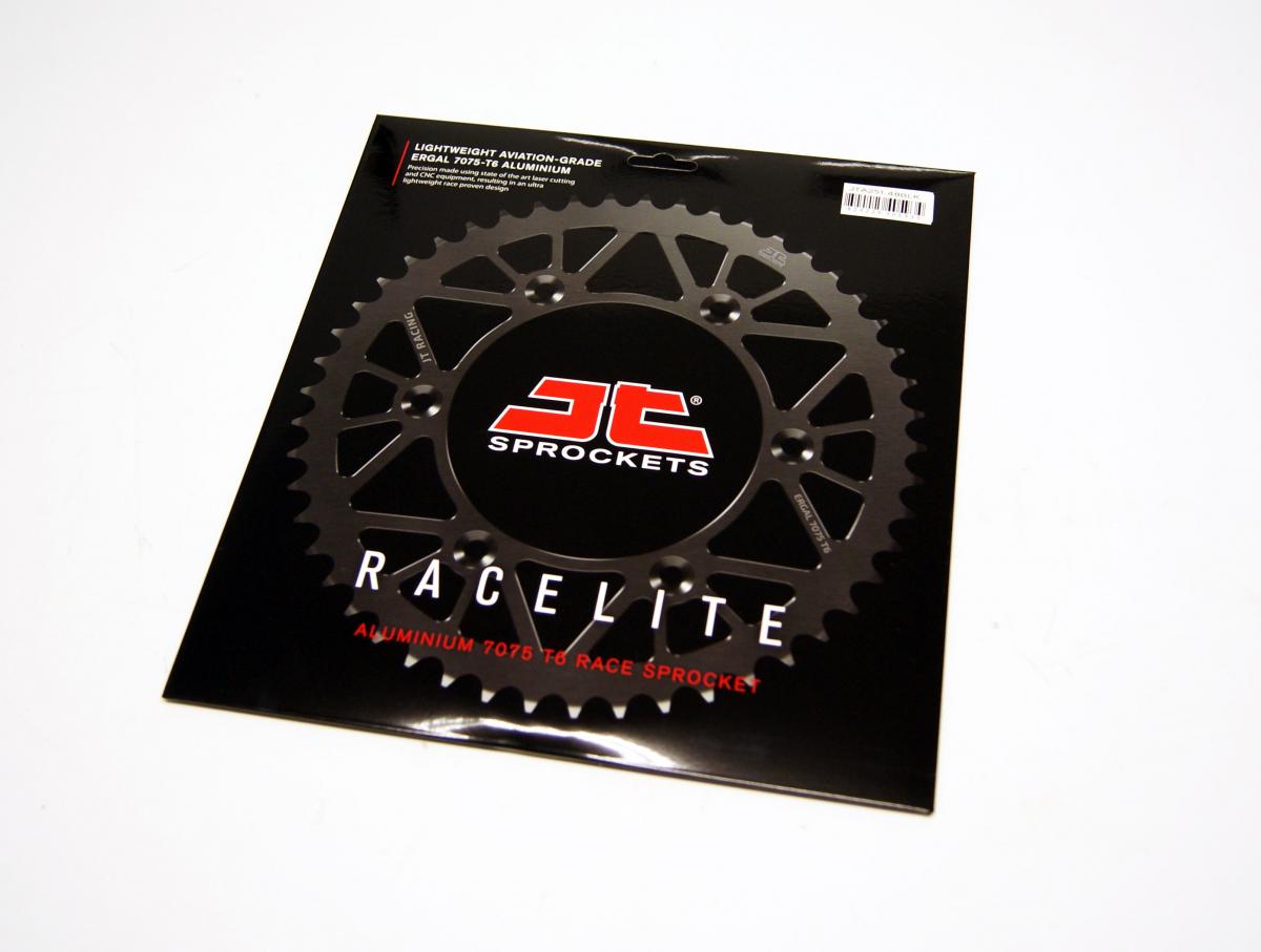 JT Rear Sprocket Alloy Black 251, JTA251.48blk 7075-t6 Aluminium, SR251-48