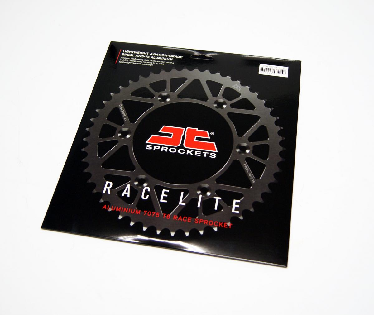 JT Rear Sprocket Alloy Black 251, JTA251.50blk 7075-t6 Aluminium, SR251-50