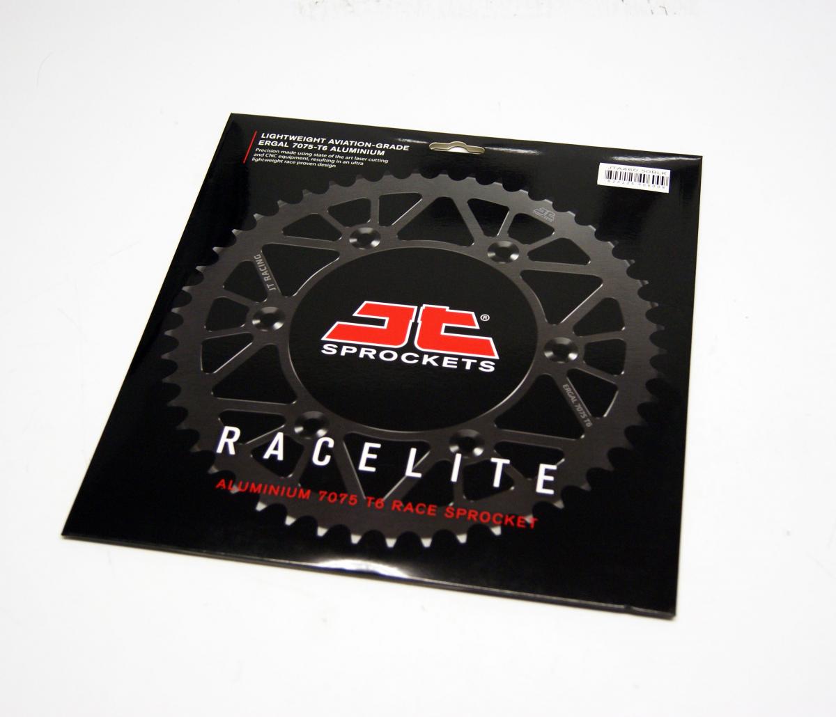 JT Rear Sprocket Alloy Black 460, JTA460.50blk 7075-t6 Aluminium