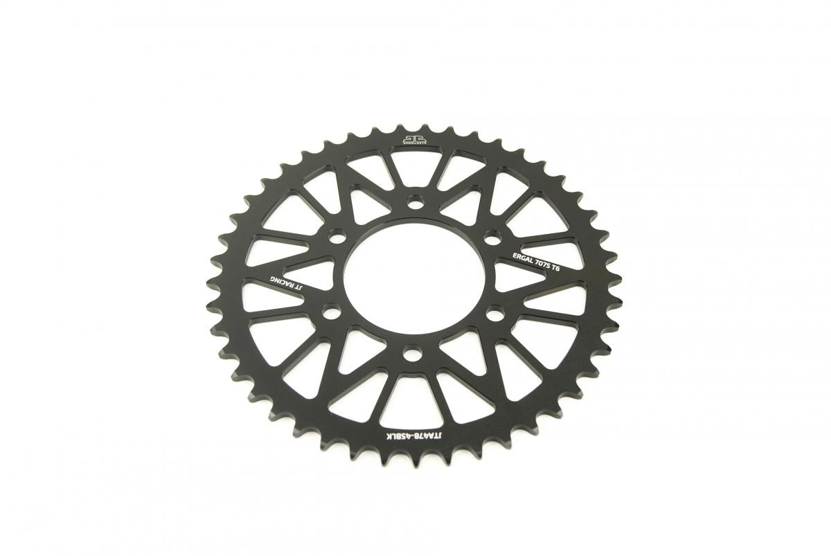 JT Rear Sprocket JTA478.45blk Alloy, Chain 520 (7075-t6 Aluminium)