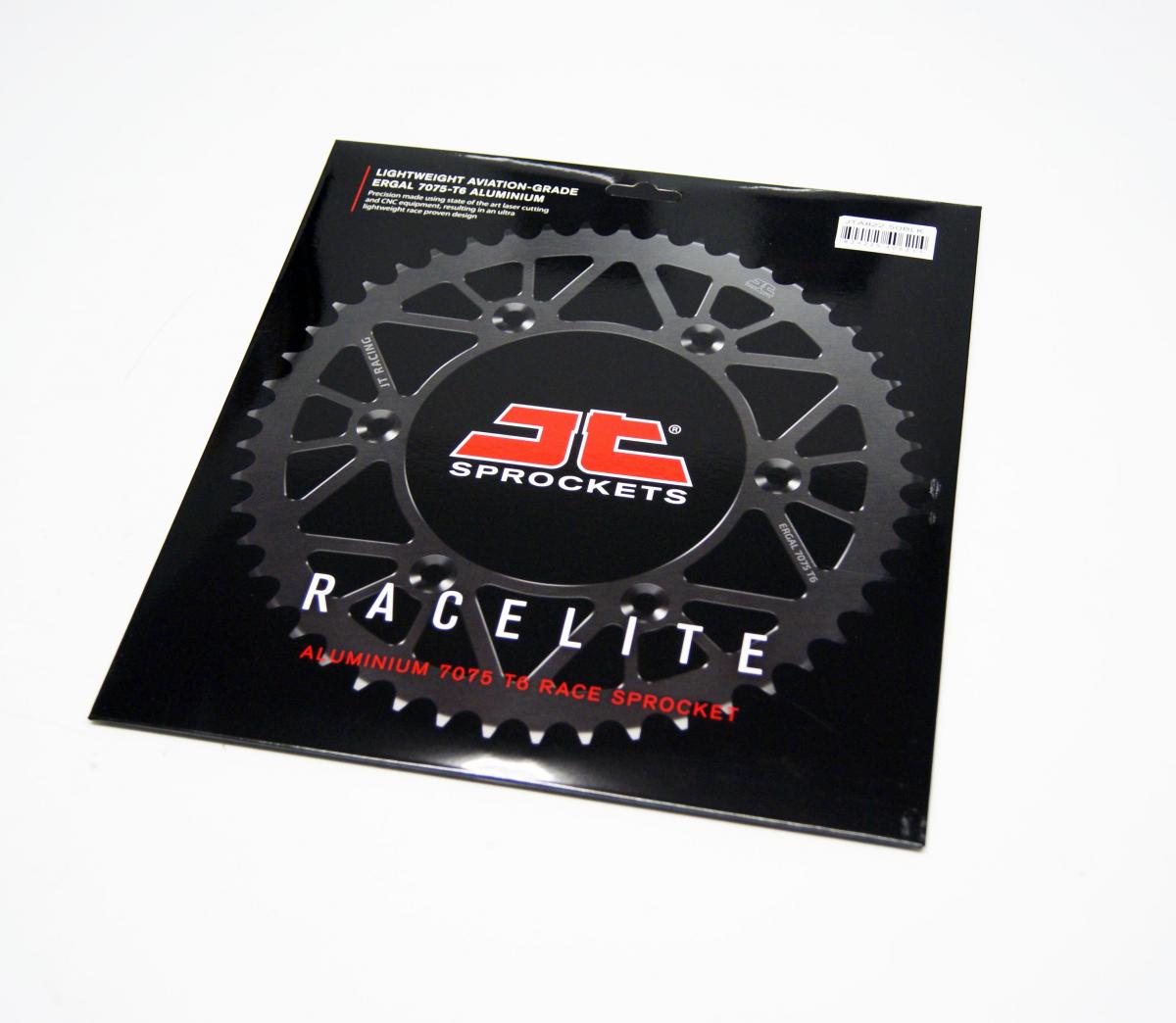 JT Rear Sprocket Alloy Black 822, JTA822.50blk 7075-t6 Aluminium