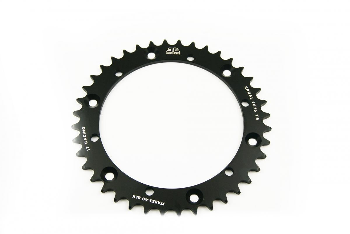 JT Rear Sprocket Alloy Black, JTA853.40blk 7075-t6 Aluminium