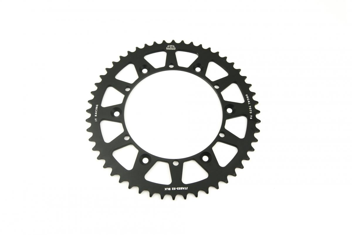 JT Rear Sprocket Alloy Black, JTA853.52blk 7075-t6 Aluminium