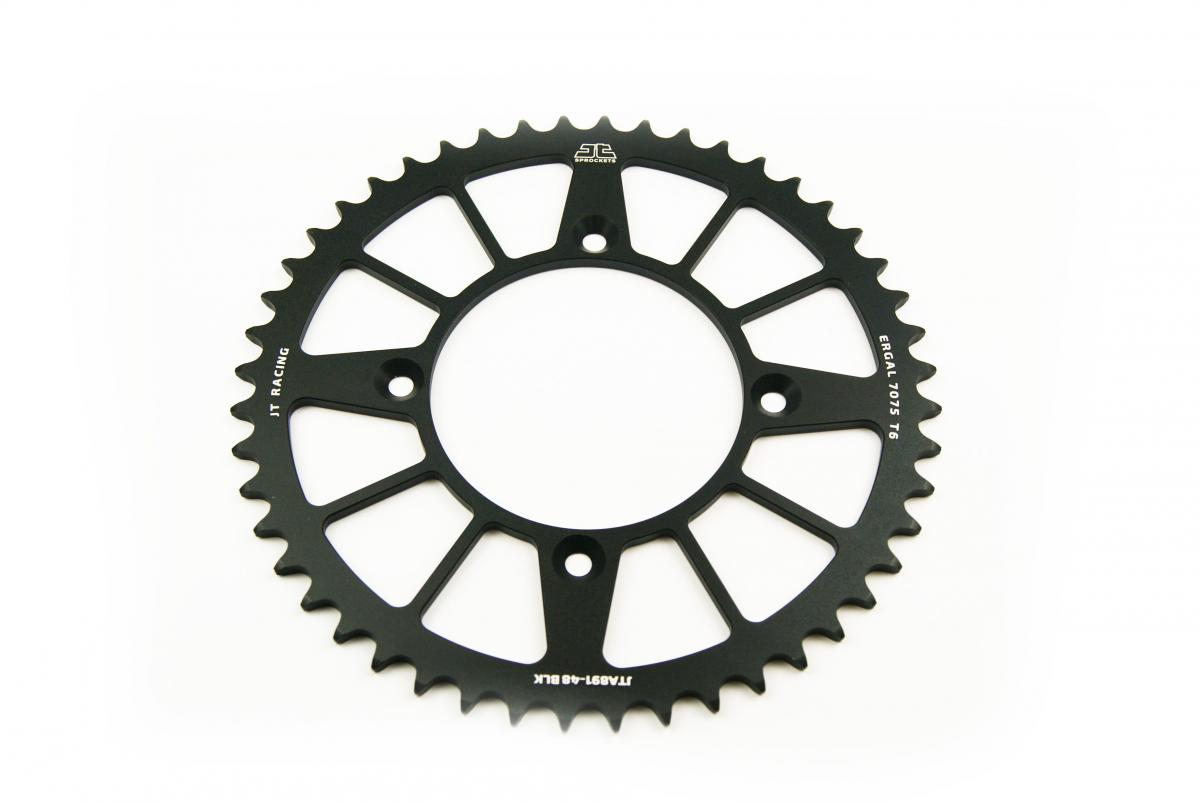 JT Rear Sprocket JTA891.48blk Black, Road KTM Alloy