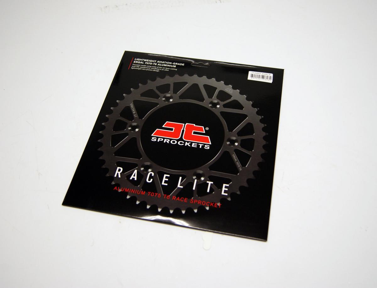 JT Rear Sprocket Alloy Black, JTA897.42blk