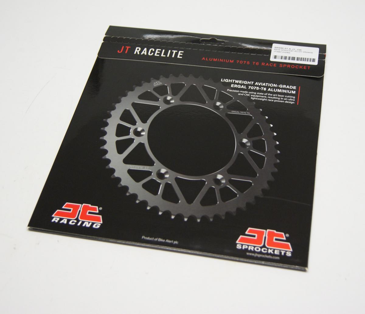 JT Rear Sprocket Alloy Orange, JTA897.51org