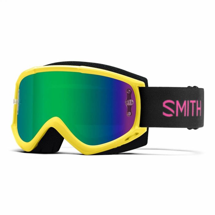 Smith Goggles 009 Smith Fuel V.1 Max Citron Yellow, M008302yn991y - End of Line, Mirrored Lens and Clear Lens