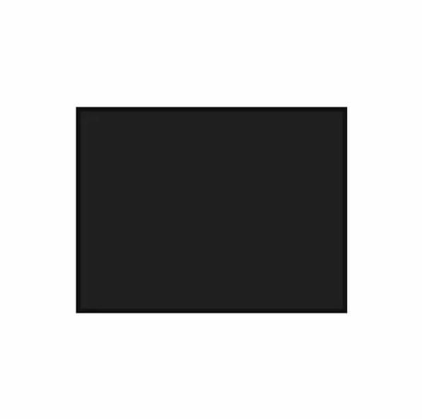 FIR Gazebo Side Wall Panel Plain Black 3x3m Velcro Attachment