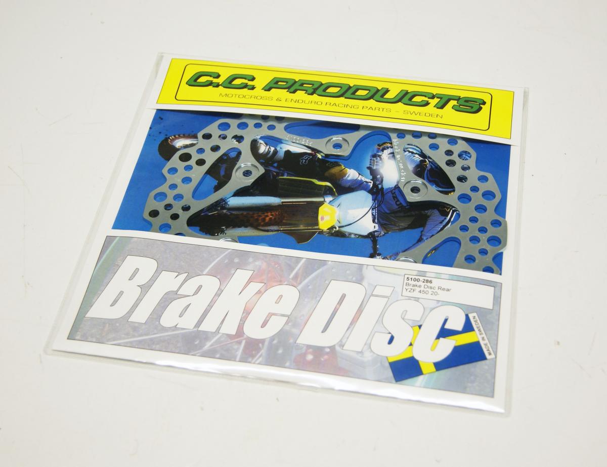 CC Products Disc Brake Rear YZ 450f 2020-21, Cc Products 5100-286, B2w-2582w-00