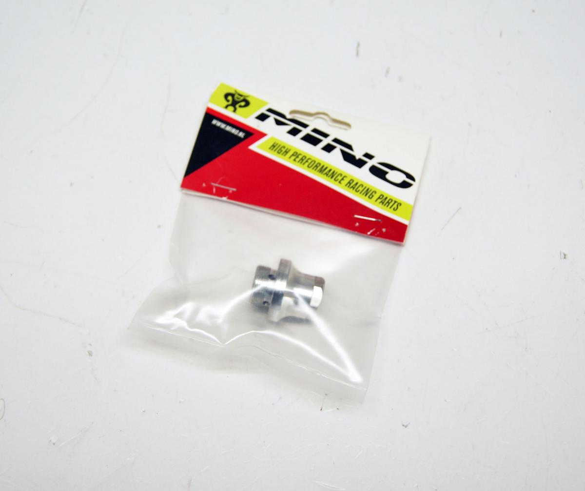 MINO Float Bowl Nut Large Keihin, Mino 22-1004 Silver
