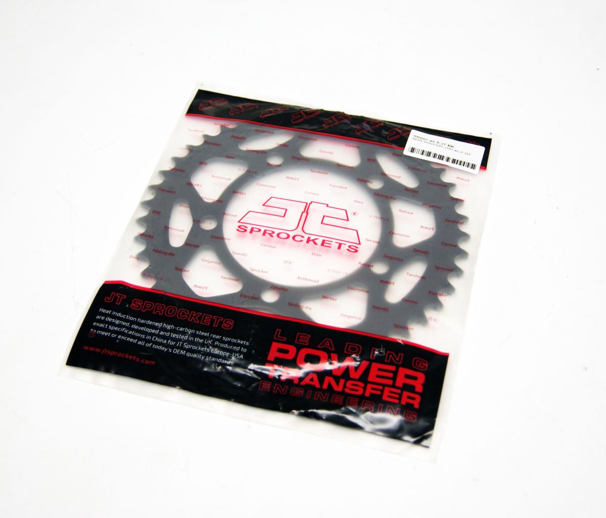 JT Rear Sprocket Jtr7.45 Jt 525 Black